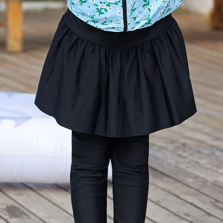 ブラック | キッズ 水着 レギンス | Kids Teddy