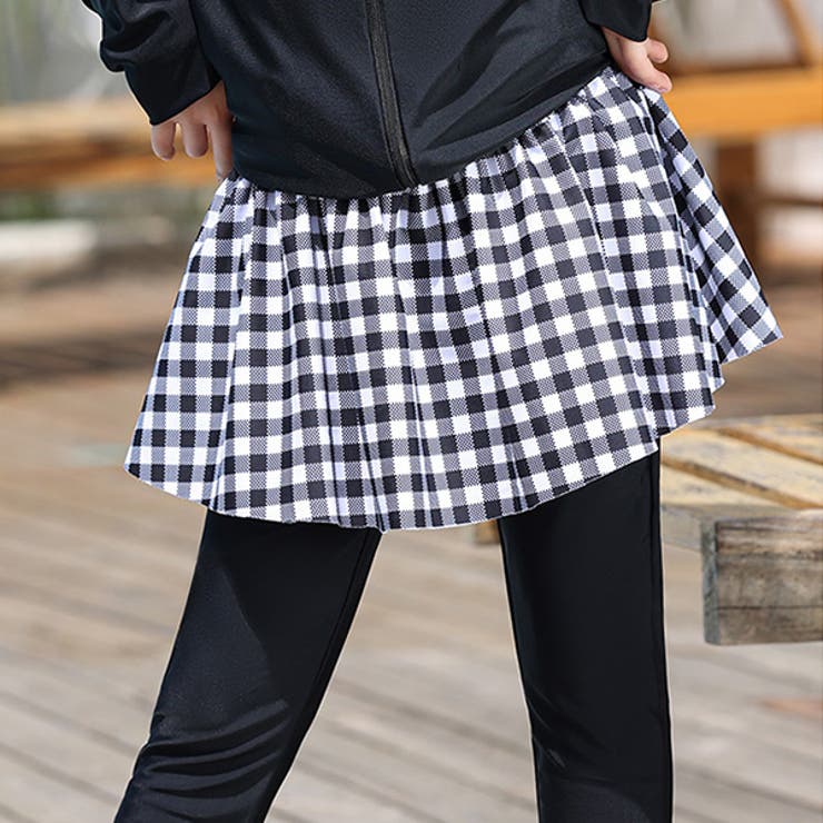 チェック | キッズ 水着 レギンス | Kids Teddy