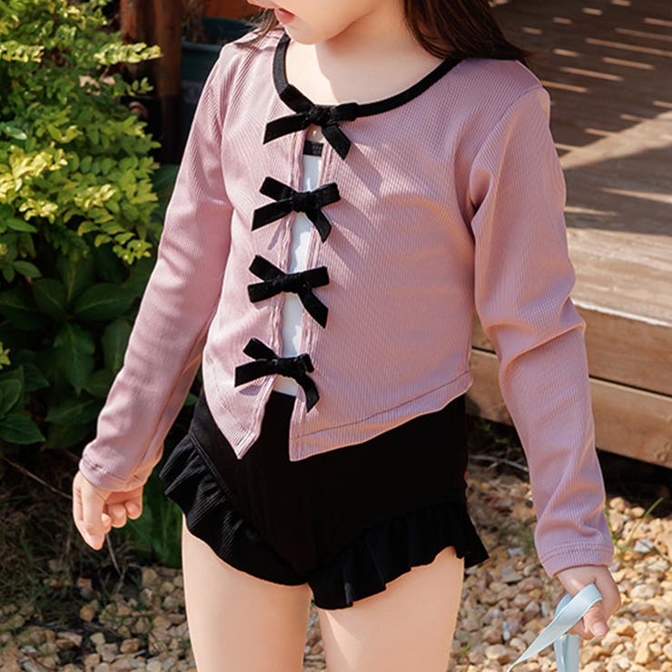 ピンク | キッズ 水着 女の子 | Kids Teddy