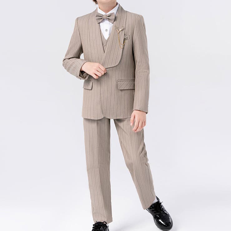 ベージュ | キッズ スーツ 男の子 | Kids Teddy
