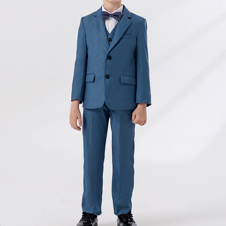 ブルー | キッズ スーツ 男の子 | Kids Teddy