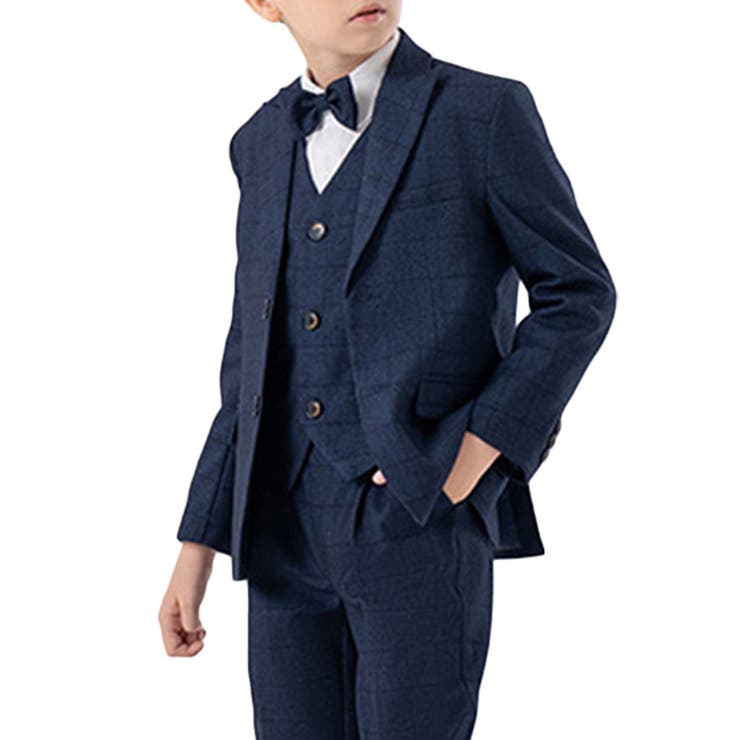 ネイビー | キッズ スーツ 男の子 | Kids Teddy