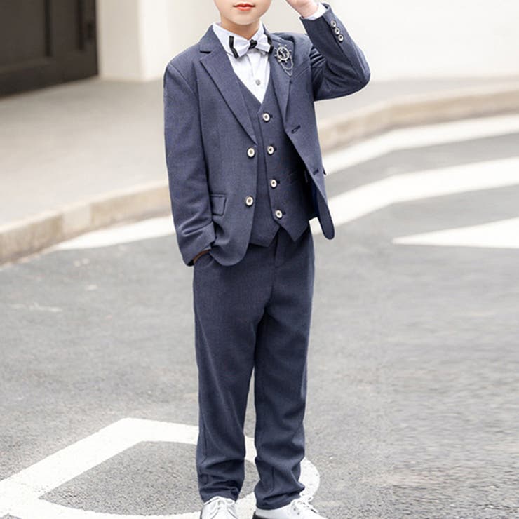 ネイビー | キッズ スーツ 男の子 | Kids Teddy