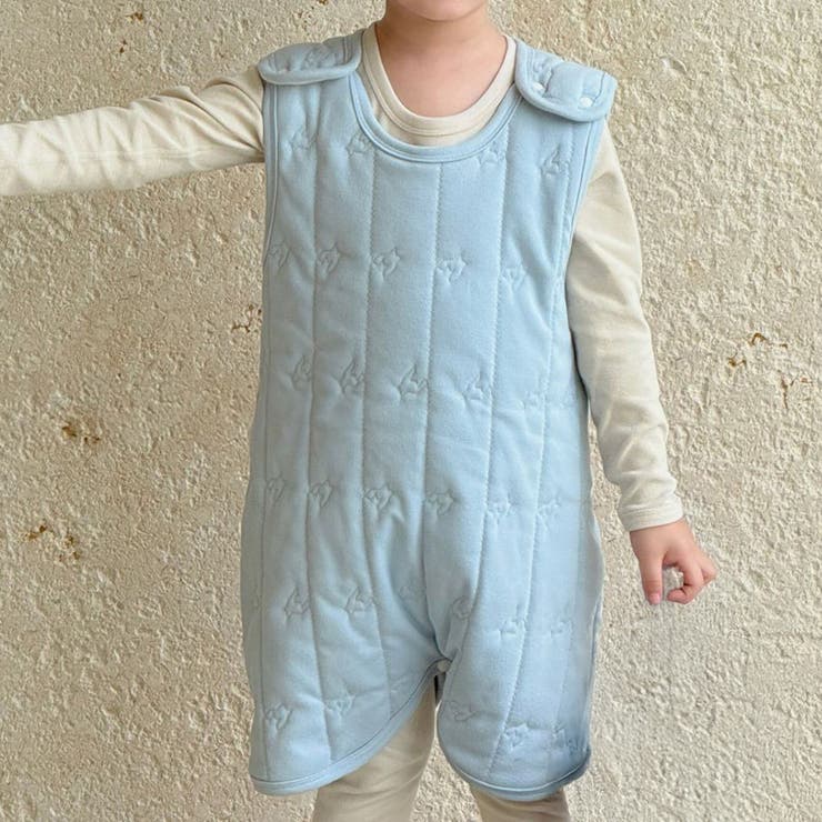 ブルー | スリーパー キルティング 全4色 | Kids Teddy