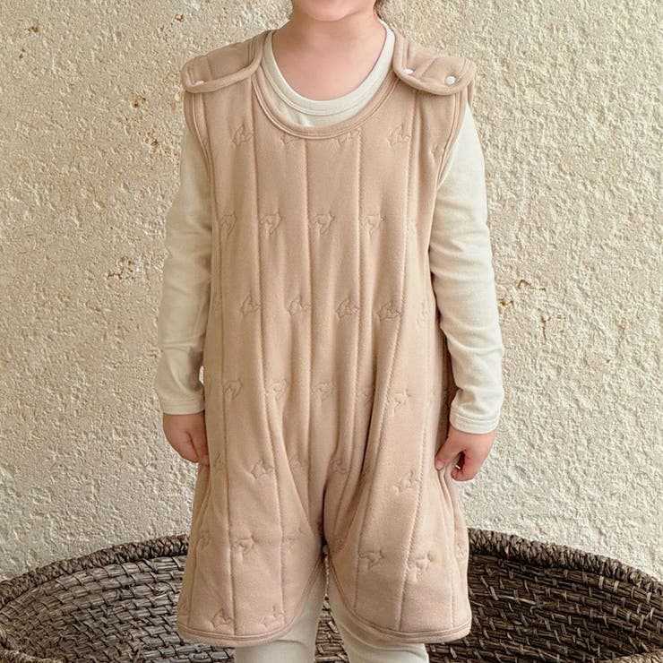 ベージュ | スリーパー キルティング 全4色 | Kids Teddy