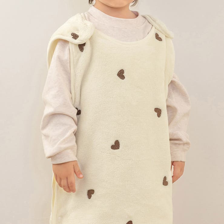 ハート | スリーパー ガーゼ 全4色 | Kids Teddy