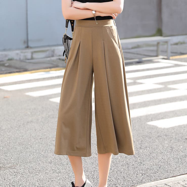DKNY フレアパンツ セレモニー オフィス ベージュ M