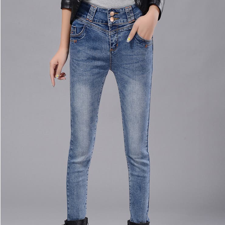 ライトブルー | レディース スキニーパンツ 全3色 | teddyshop