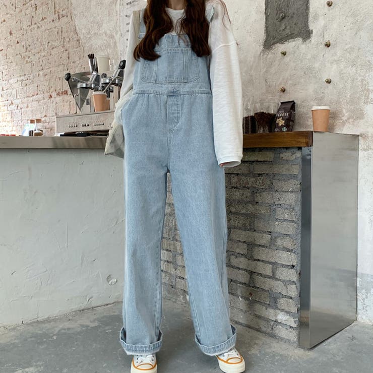 ライトブルー | オーバーオール レディース デニム | teddyshop