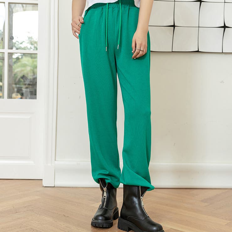 グリーン | スウェット 春 パンツ | teddyshop