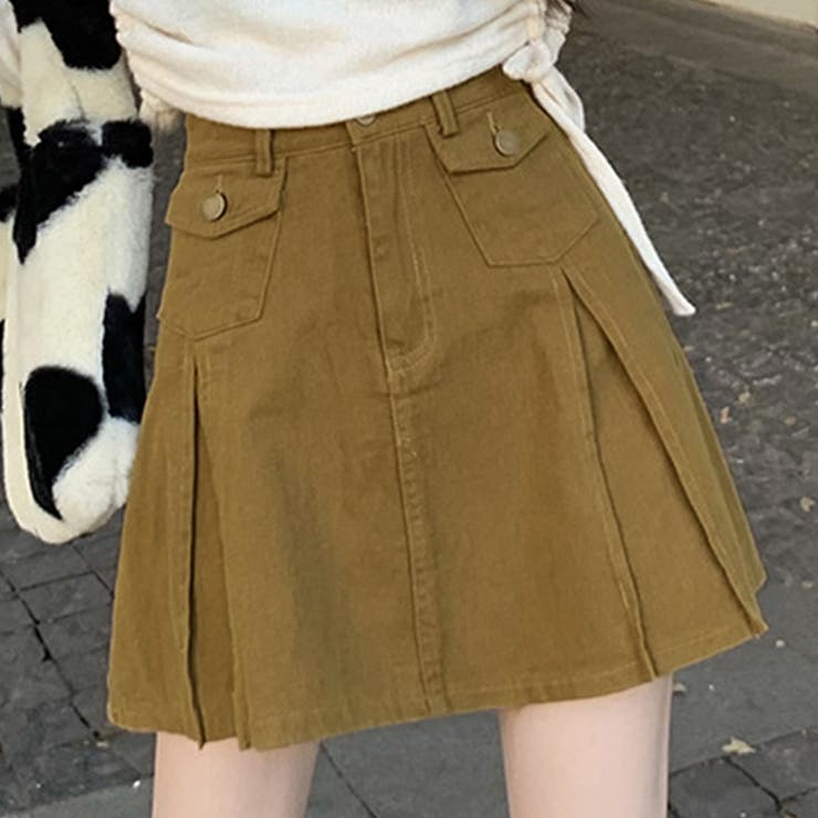 ブラウン | スカート レディース 韓国ファッション | teddyshop