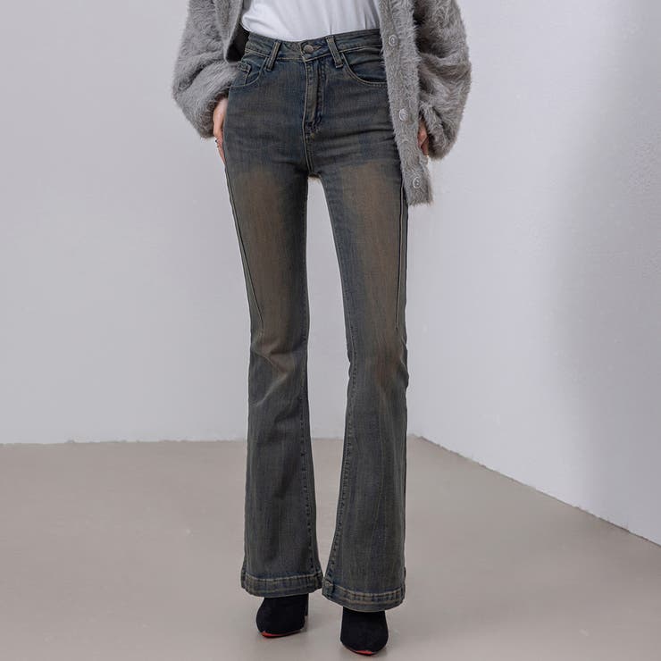 FARAH（ファーラー）の「FARAH | フレアデニムパンツ WOMEN