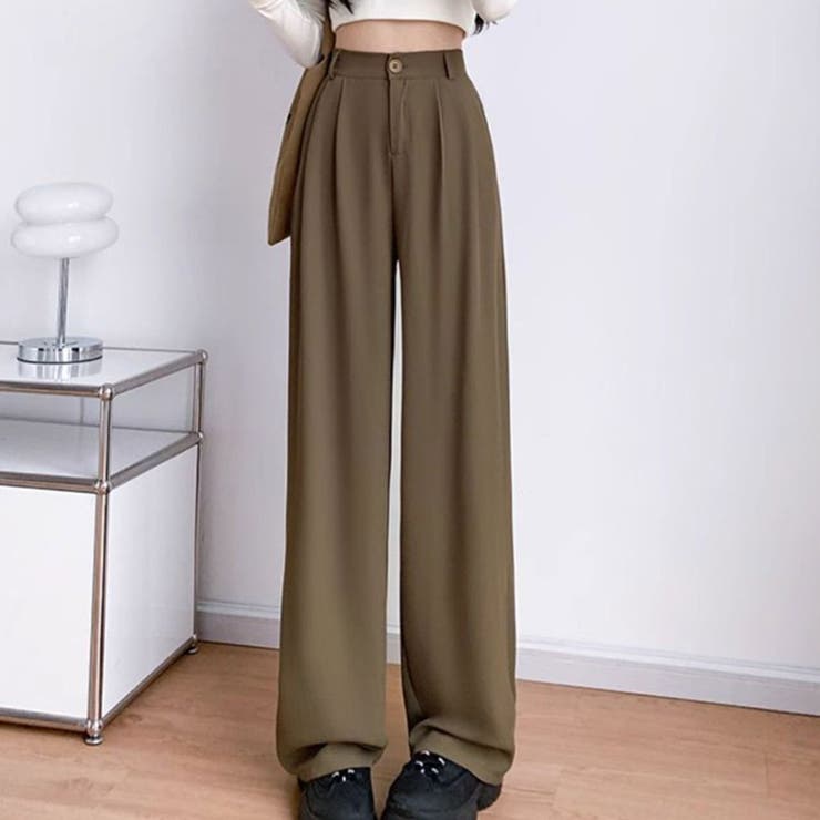 ブラウン | スラックス レディース 全3色 | teddyshop