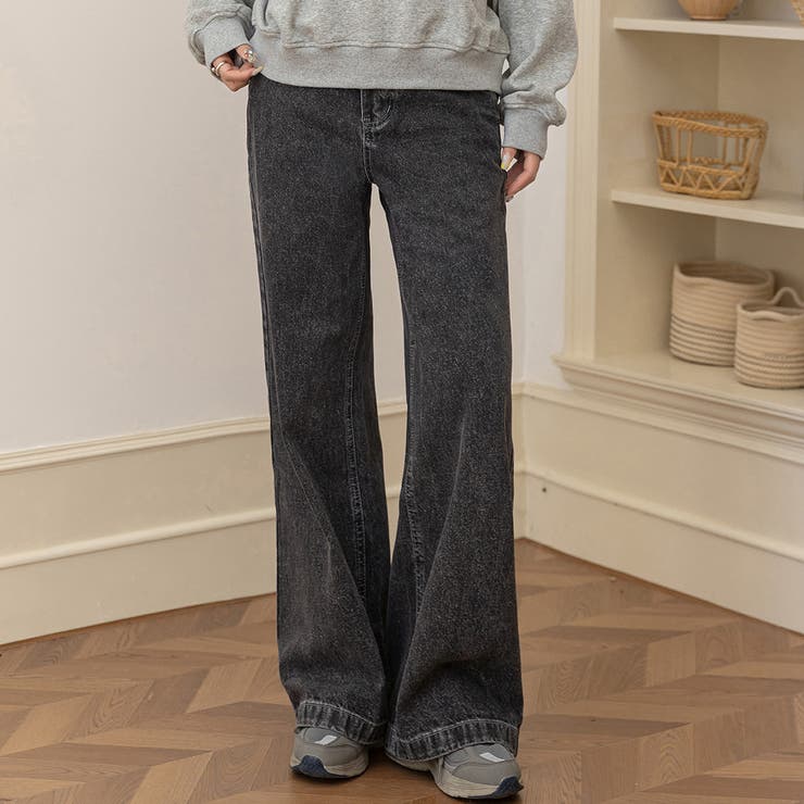 ケミカルブラック | デニム パンツ 全4色 | teddyshop