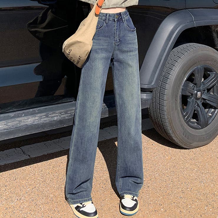 ブルー | デニム パンツ 全2色 | teddyshop