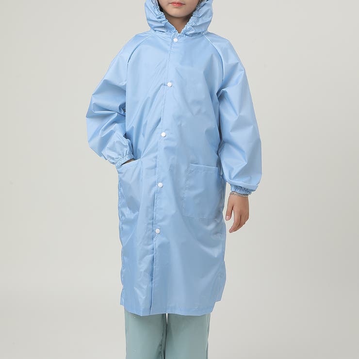 サックス | キッズ レインコート 全11色 | Kids Teddy