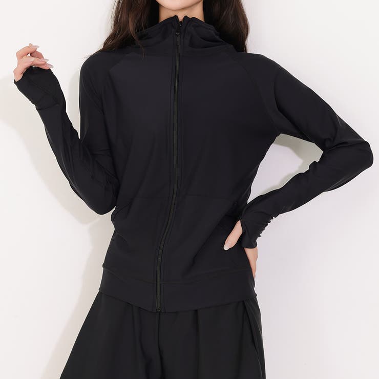 オールブラック | ラッシュガード レディース 長袖 | teddyshop