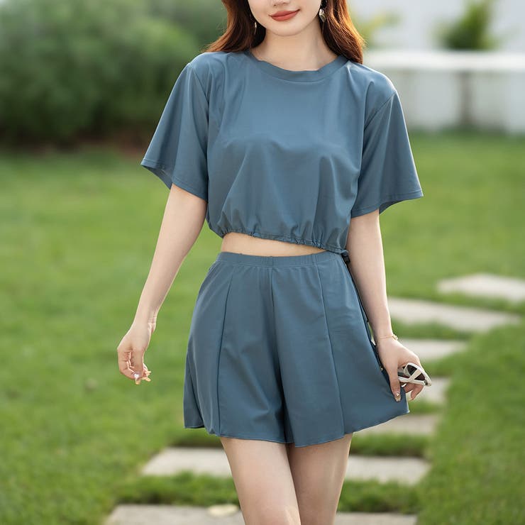 ダスティブルー | ラッシュガード 体型カバー レディース | teddyshop