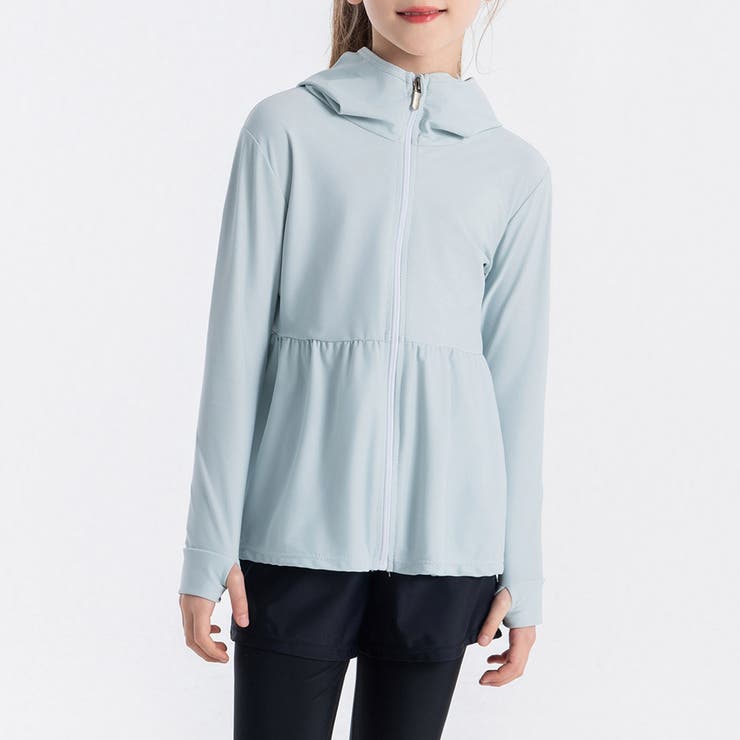 ライトブルー | キッズ ラッシュガード 長袖 | Kids Teddy