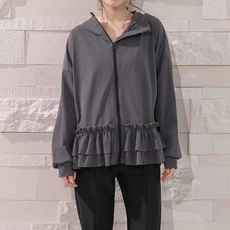 チャコール | UVカット率 99%以上 ラッシュガード | teddyshop
