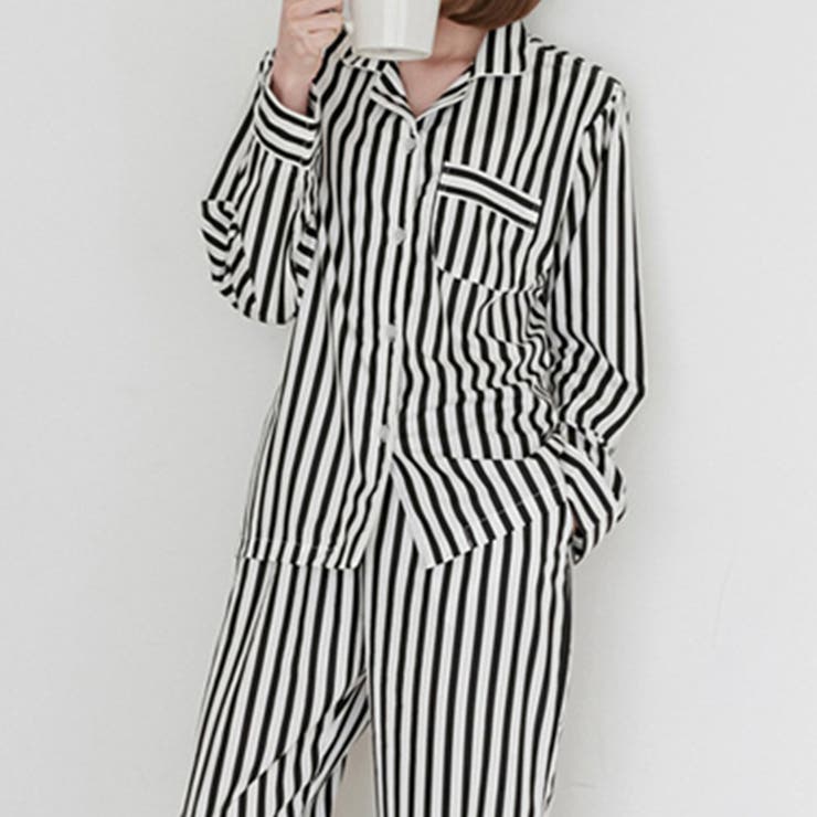 ストライプ | レディース 長袖 パジャマ | teddyshop