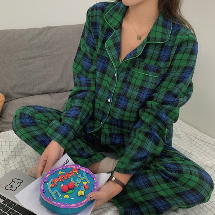 グリーン | ルームウェア パジャマ ネグリジェ | teddyshop