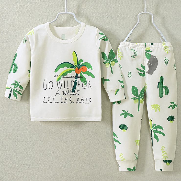 ヤシの木 | キッズ パジャマ ルームウェア | Kids Teddy