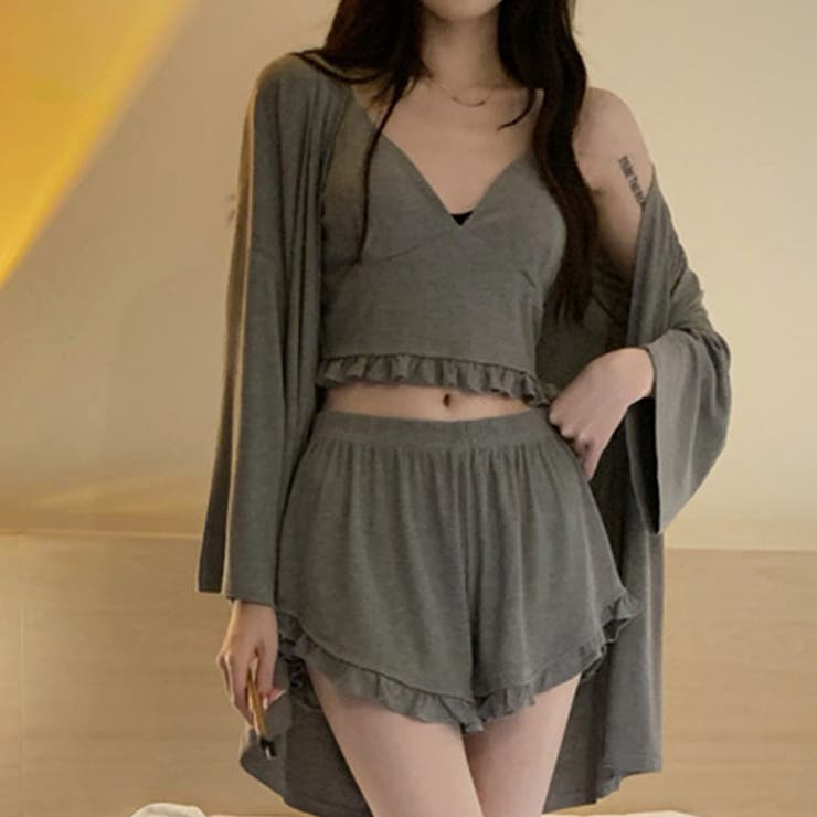 グレー | ルームウェア 韓国 レディース | teddyshop