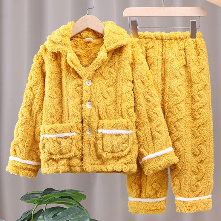 イエロー | パジャマ キッズ 女の子 | Kids Teddy