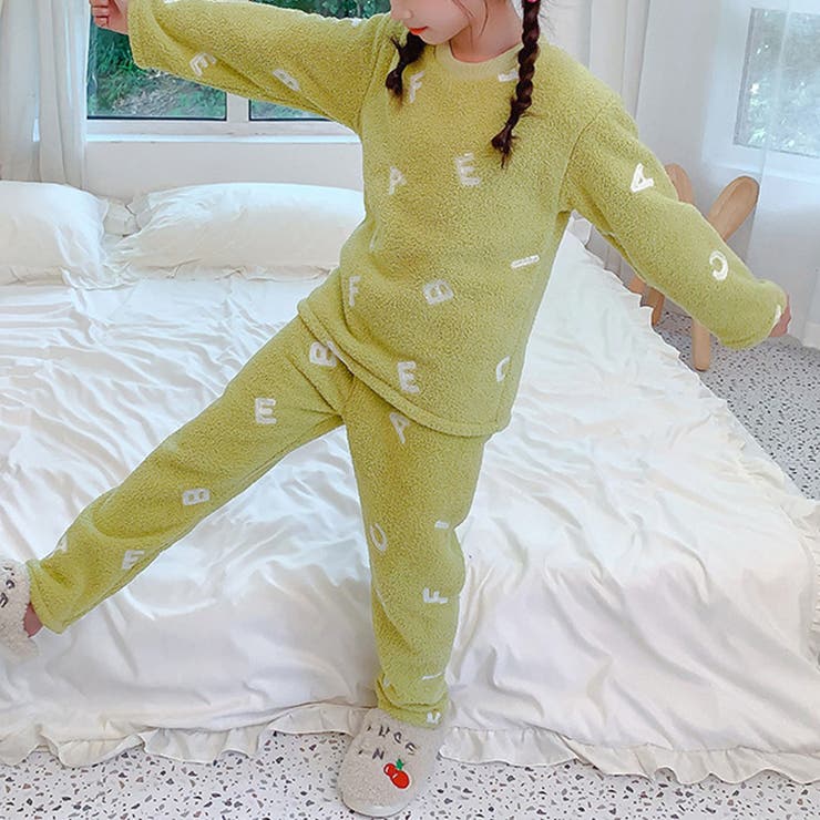 グリーン | パジャマ キッズ 女の子 | Kids Teddy