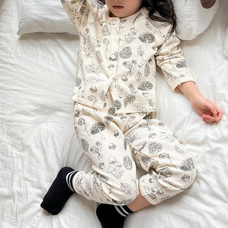 マッシュルーム | キッズ パジャマ 女の子 | Kids Teddy