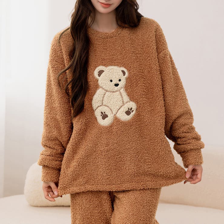 ブラウン×ベア | ルームウェア アニマル 全14色 | teddyshop
