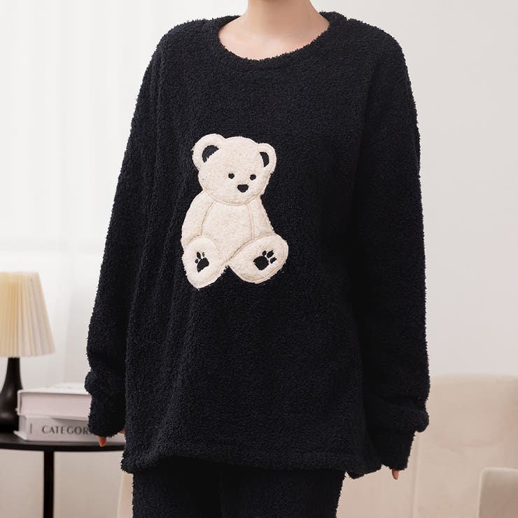 ブラック×ベア | ルームウェア アニマル 全14色 | teddyshop