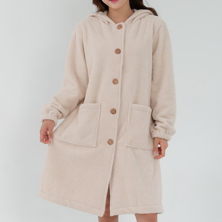 ホワイト | ルームウェア ワンピース レディース | teddyshop