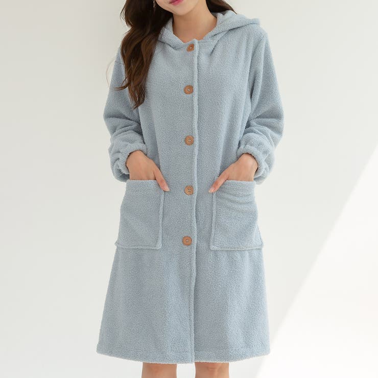 ブルー | ルームウェア ワンピース レディース | teddyshop