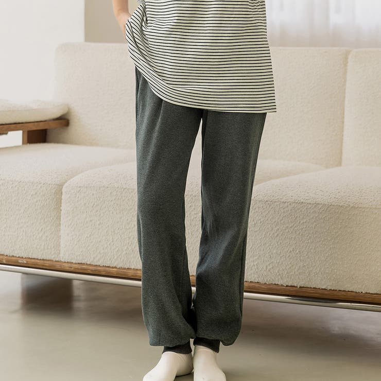 ダークグレー | 裏起毛 ルームウェア 全4色 | teddyshop