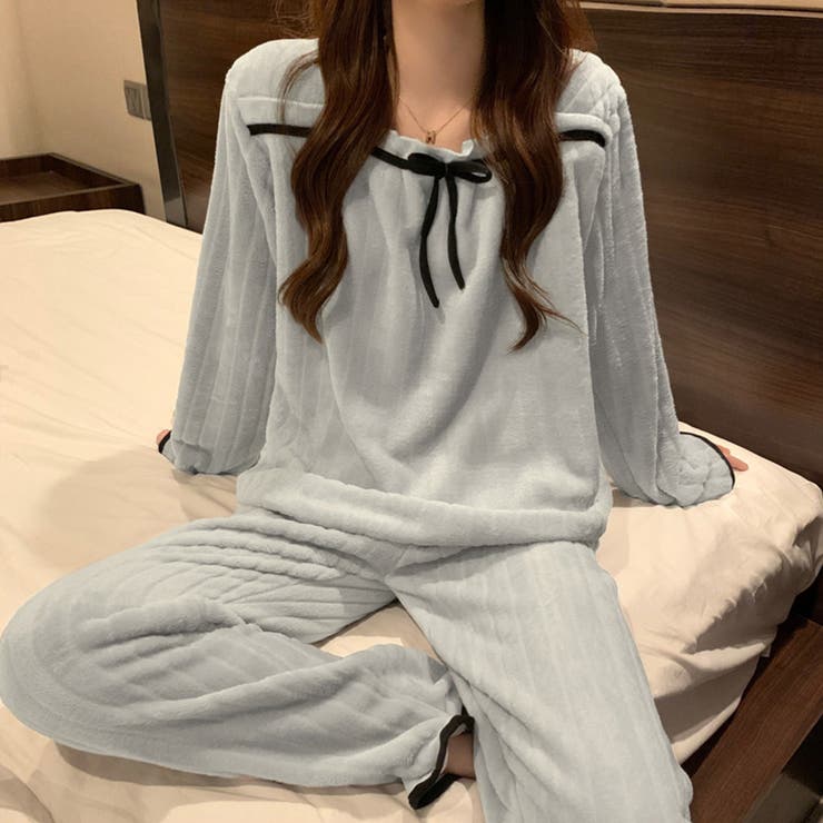 スカイグレー | ルームウェア レディース もこもこ | teddyshop