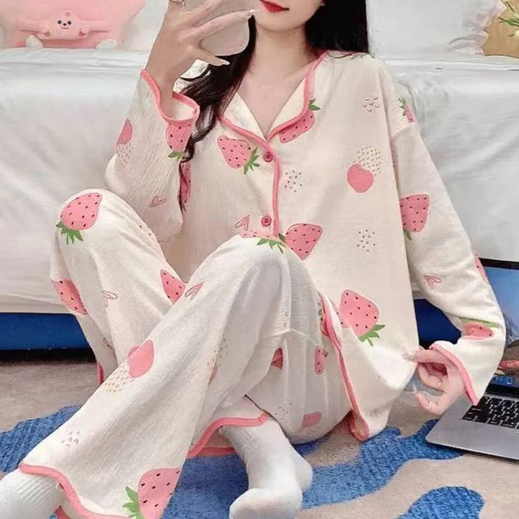 ストロベリー | ルームウェア レディース 全5色 | teddyshop