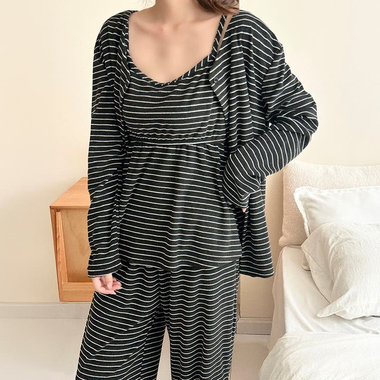 ブラック | ルームウェア レディース 全2色 | teddyshop