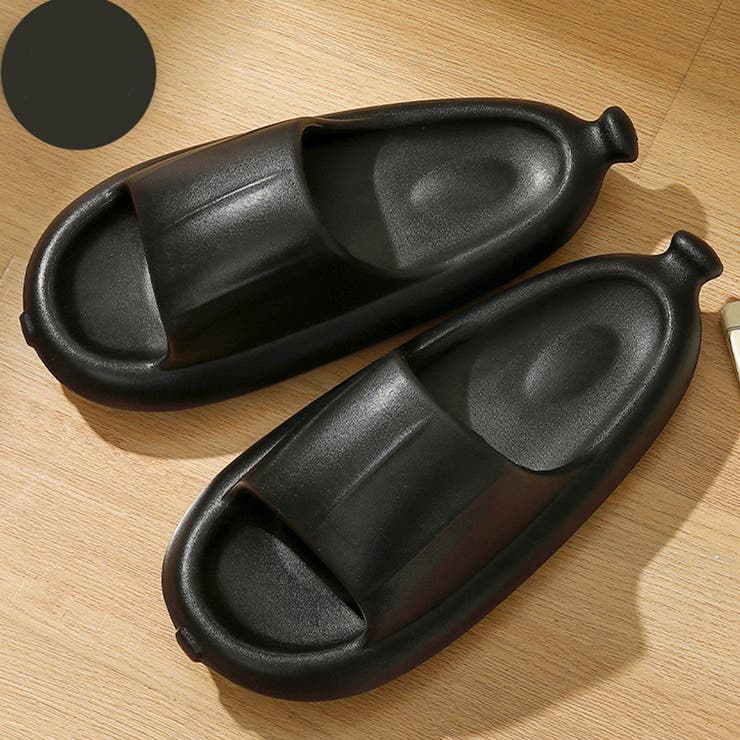 ブラック | サンダル スリッパ 厚底 | teddyshop