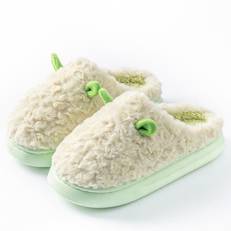 グリーン | スリッパ 室内 全5色 | teddyshop