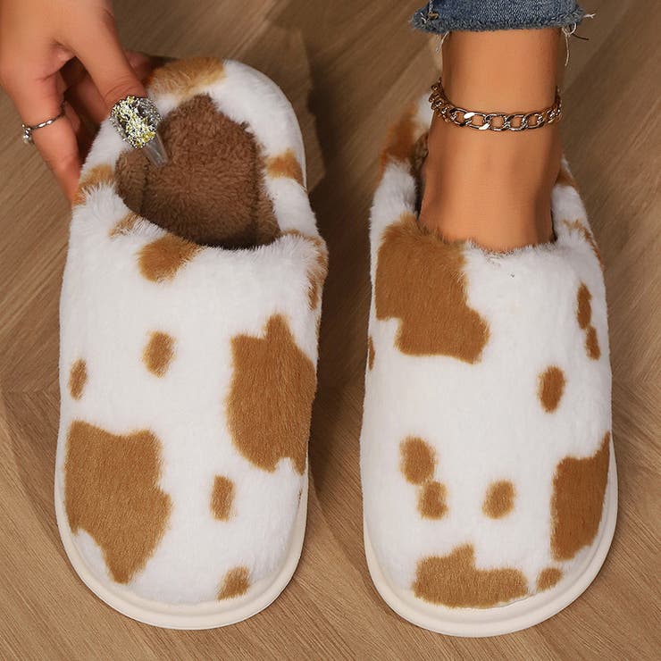 ブラウン | スリッパ 起毛 全4色 | teddyshop