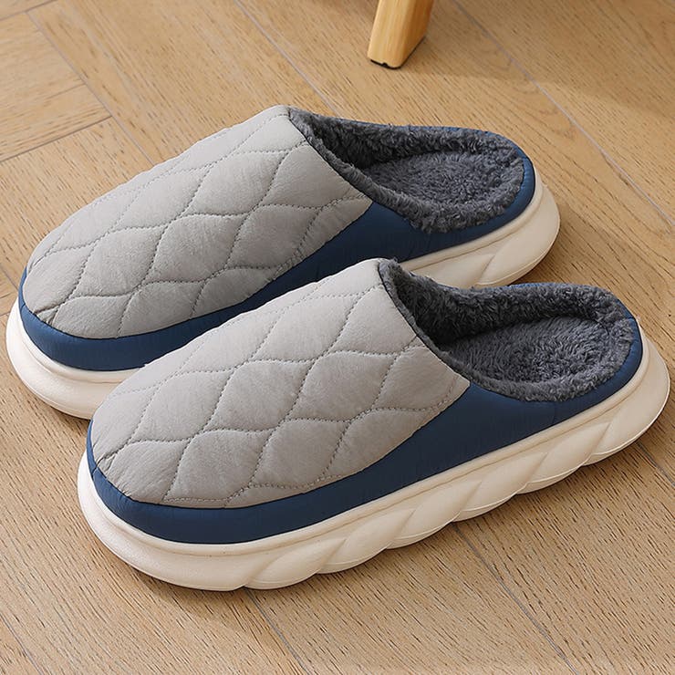 グレー | ボア スリッパ 全3色 | teddyshop