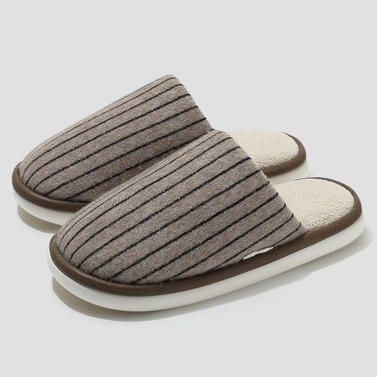 ダークブラウン | ボア スリッパ 全3色 | teddyshop