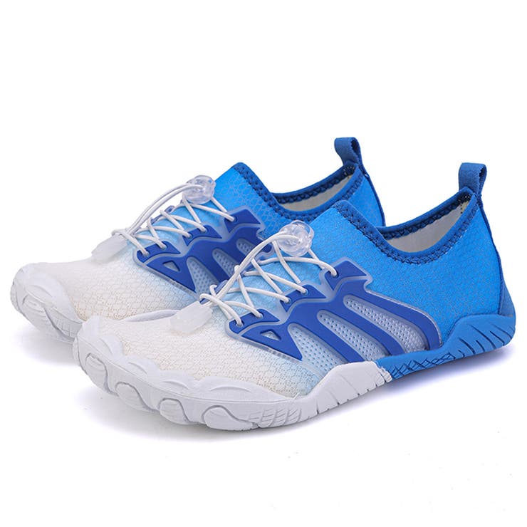 ホワイト×ブルー | マリンシューズ レディース メンズ | teddyshop