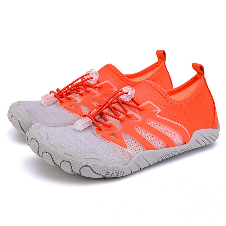 グレー×オレンジ | マリンシューズ レディース メンズ | teddyshop