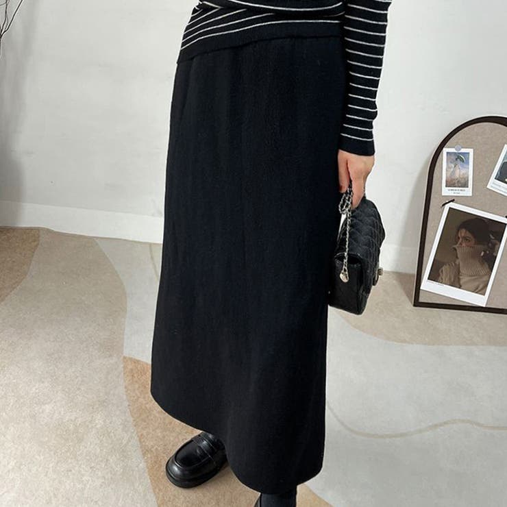 ブラック | 裏起毛 シャギー 全2色 | teddyshop