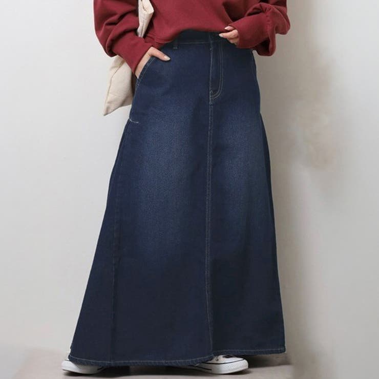 インディゴ | デニム スカート 全4色 | teddyshop