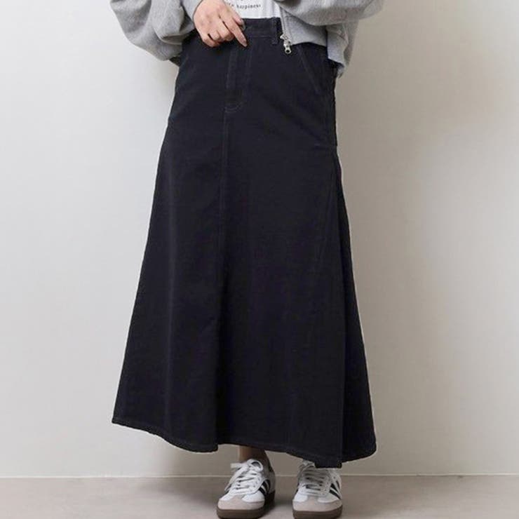 ブラック | デニム スカート 全4色 | teddyshop