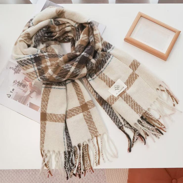 オフホワイト | ストール 大判 全4色 | teddyshop